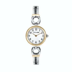 TM10171-03 - Montre femme analogique Trendy Kiss - Bracelet semi-rigide avec câble en acier - Reine