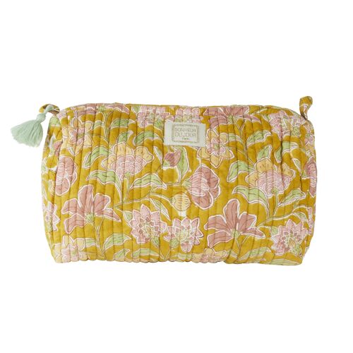 Trousse de Toilette INDI BOHEMIAN SAFRAN