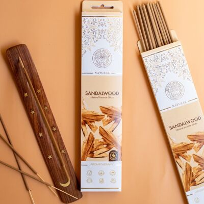 Sandalwood Natural Incense Stick / Agarbatti | No charcoal