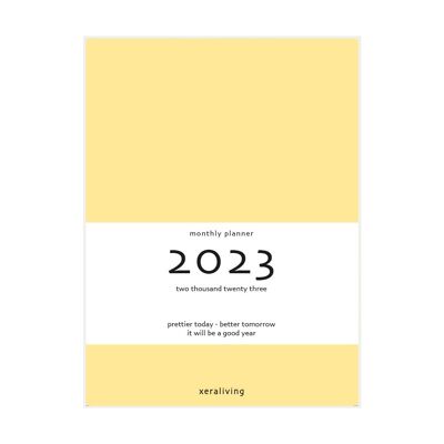 A GOOD YEAR monthly planner 2023