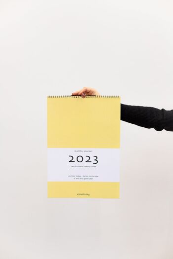 A GOOD YEAR planificateur mensuel 2023 2