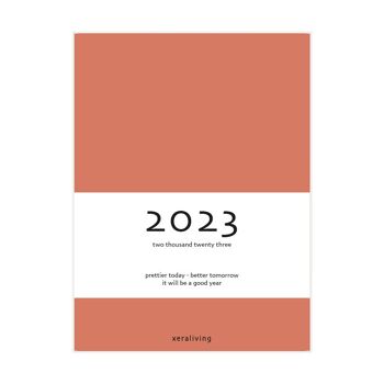 Calendrier mural UNE BONNE ANNÉE 2023 1