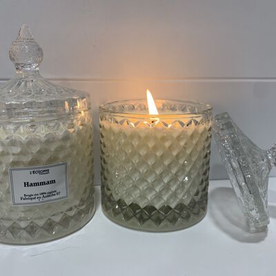 SCENTED CANDLE HAMMAM 200 G OF 100% VEGETABLE SOYA WAX