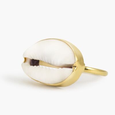 Cowrie Shell Ring