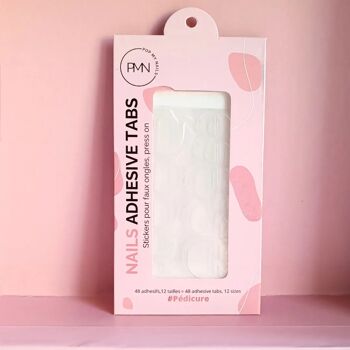 Pop My Nails | Adhesive tabs – Pédicure 1