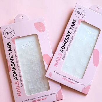 Pop My Nails | Adhesive tabs – Pédicure 2
