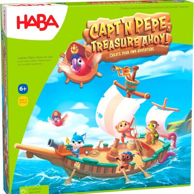 HABA Capt'n Pepe - Treasure Ahoy!-Gioco da tavolo