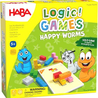 ¡Lógica HABA! JUEGOS - Freddy & Co.-Juego de mesa