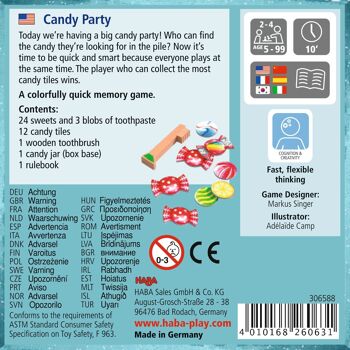 HABA Candy Party-Jeu de société 2