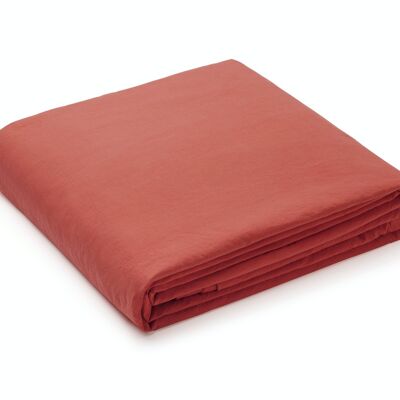 Scarlet flat sheet