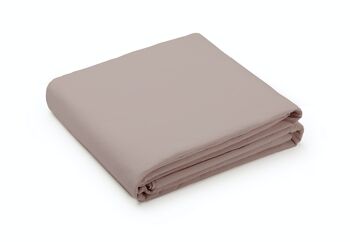 Drap plat rose fumé 1