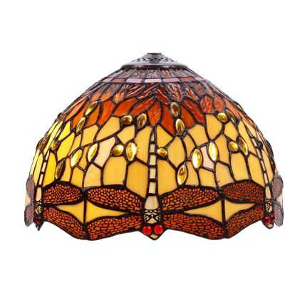 Paralume sciolto Tiffany Belle Amber Series D-30cm LG2324