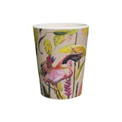 Bamboo cup flamingo Wild Jungle Stories