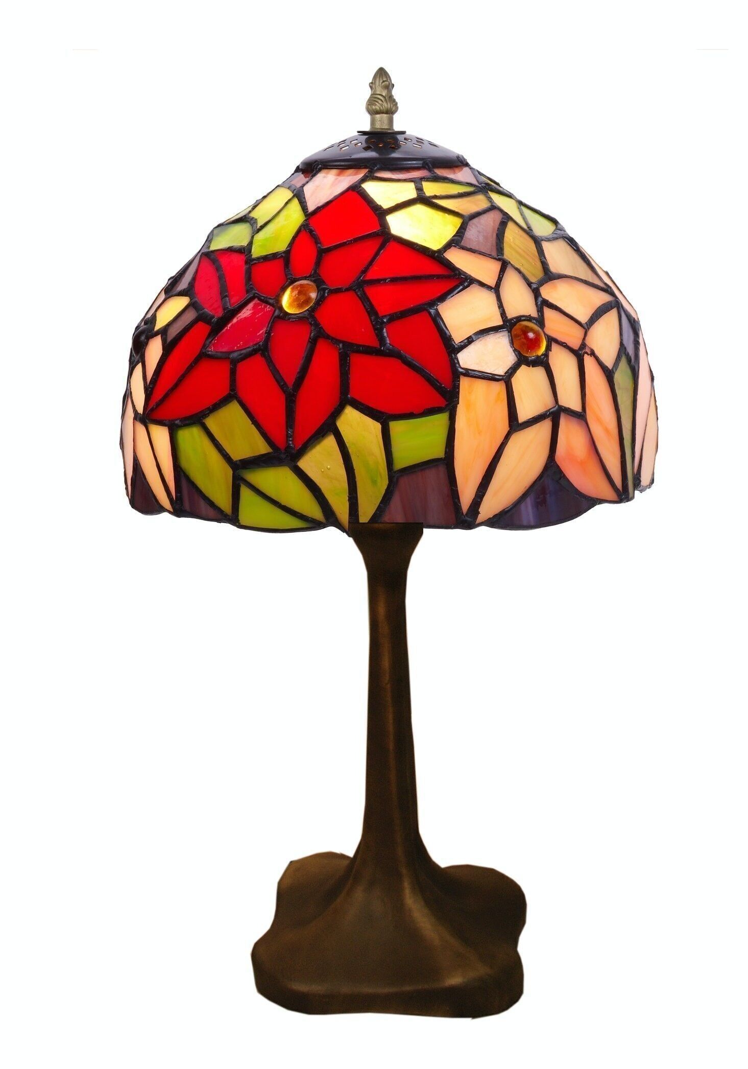 Sobremesa Tiffany base con forma Serie Güell D-20cm LG223282B