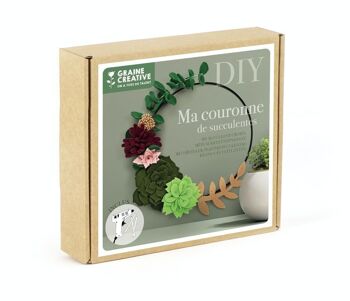 DIY kit MA COURONNE DE SUCCULENTES 1