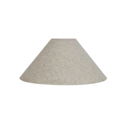 Abat-jour Cone lin naturel D36 H21cm