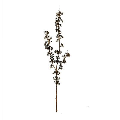 Branche de osmanthus doré marron 117cm artificielle
