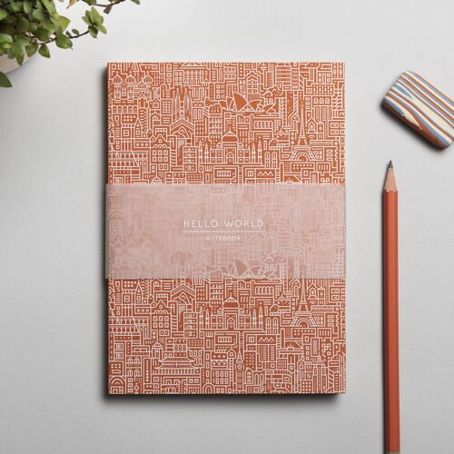 Hello World A5 Journal – Rust