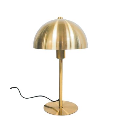 Lampe Axel doré satiné D18 H30cm