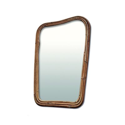 Miroir Organic rectangle pm L27 H40cm