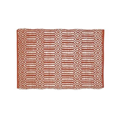 Tapis jute Tulear terracotta 160x230cm