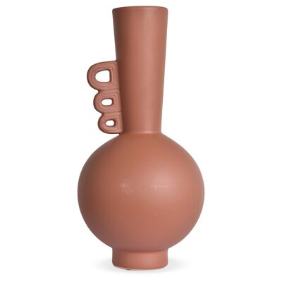 Vase ceramic Ada terracotta D15 H31cm