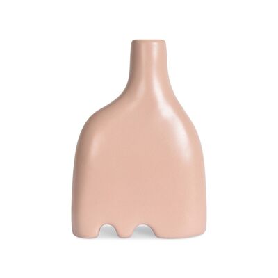 Vase ceramic Troglo nude L13,3 P6 H18,5cm