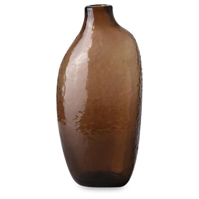 Vase Marcel gm marron L10 P8 H20cm