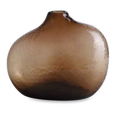 Vase Marcel pm marron L15 P8 H12,5cm