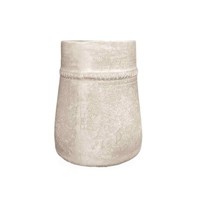 Vase papier mâché Mineral D14,5 H18cm