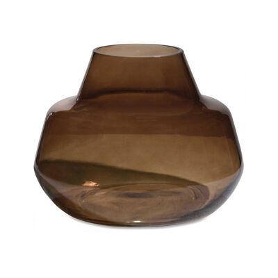 Vase Simple pm marron D21,5 H17cm