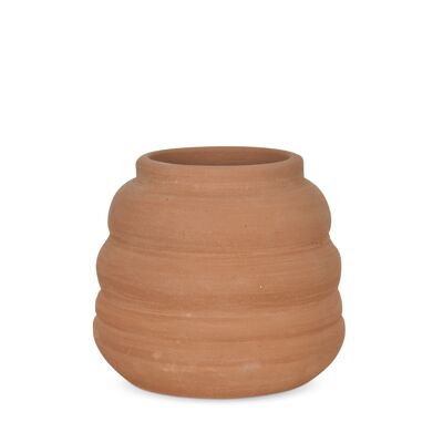 Vase terracota Pluriel D15,5 H14,5cm