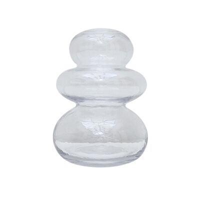 Vase Zen mm transparent L11 P10,7 H14,5cm