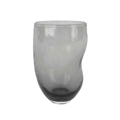 Verre gobelet Tribu gris D7 H11cm