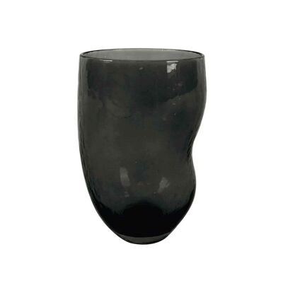 Verre gobelet Tribu noir D7 H11cm