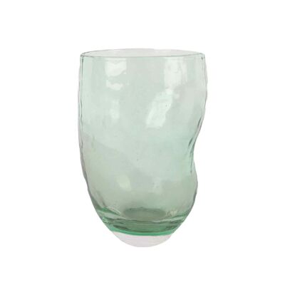 Verre gobelet Tribu vert D7 H11cm