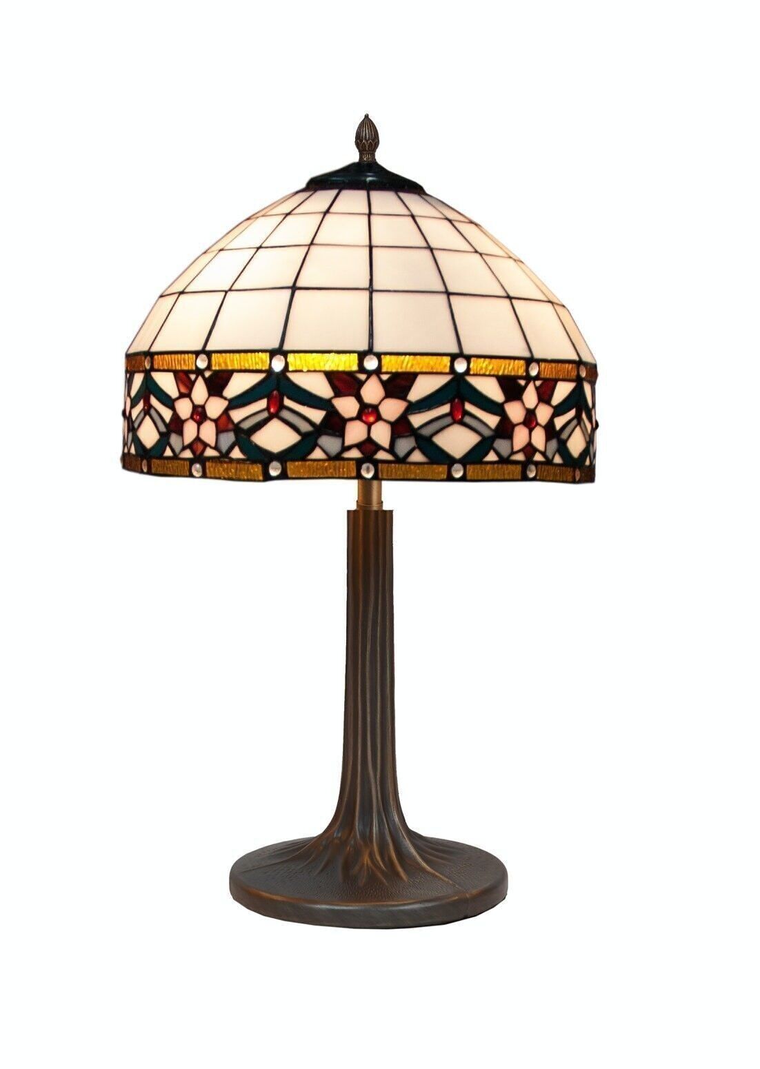 Sobremesa Tiffany base árbol Serie Museum D-40cm LG286300M