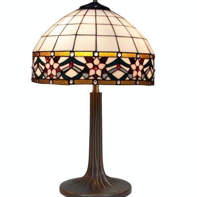 Table lamp Tiffany tree base Museum Series D-40cm LG286300M