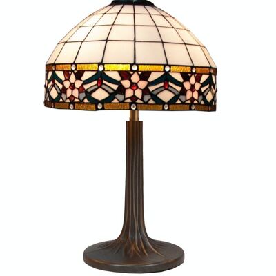 Lampe à poser Tiffany base d'arbre Museum Series D-40cm LG286300M
