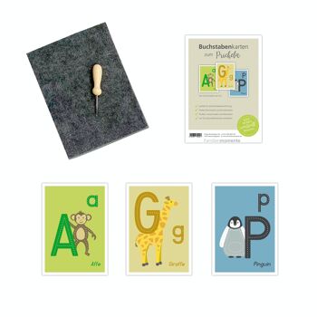 Set de bricolage lettres piquantes