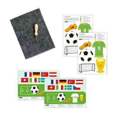 Kit de manualidades para hormigueo - fútbol
