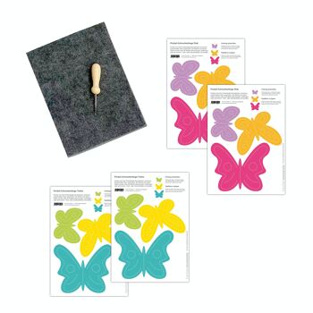 Kit de bricolage pour picotements - papillons