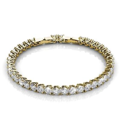 Venus Bracelet - Gold and Crystal