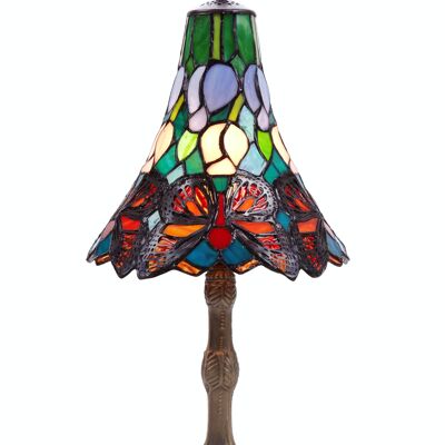 Table lamp Tiffany shaped base Butterfly Series D-25cm LG207580