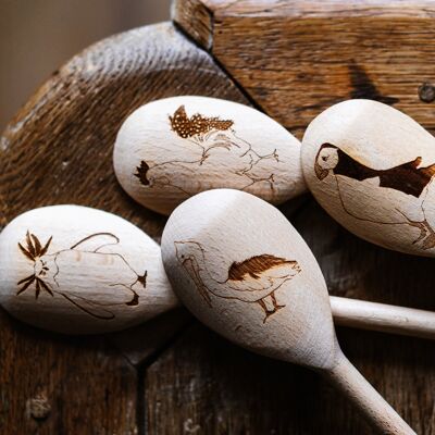Cockerel Wooden Spoon