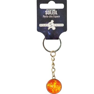 Space key ring - The Sun