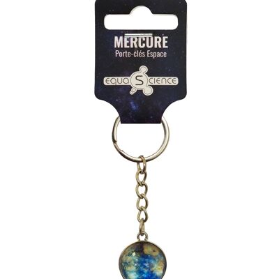 Space key ring - Mercury