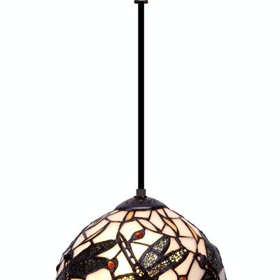 Ceiling pendant smaller diameter 20cm with cable Tiffany Pedrera Series LG224500