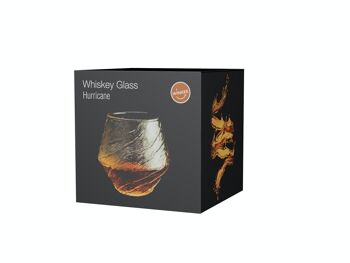 Verre à whisky en verre Hurricane 6