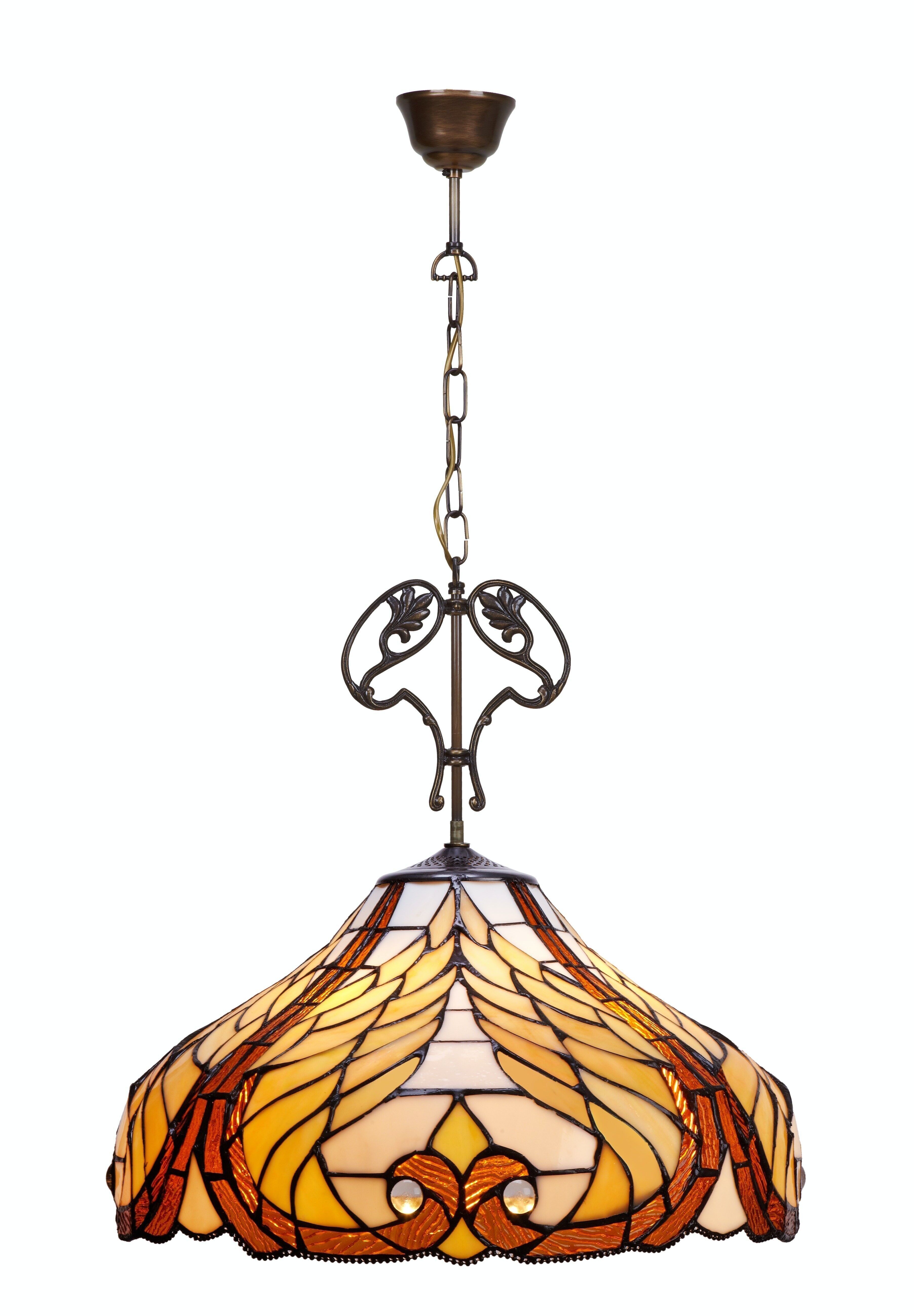 Anhänger mit gegossenem Tiffany-Ornament, Dalí-Serie, D-45 cm, LG238166